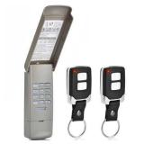 Garage Door Keypad with 2 Opener Remote