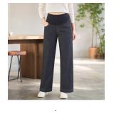 Dark Wide-Leg Jeans