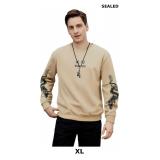 WDIRARA Men's Dragon Letter Graphic Sweatshirt