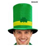 Velvet Green Top Hat St. Patrick's Day Hats