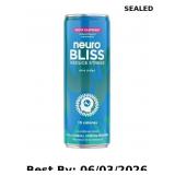 neuroBLISS, Raspberry, Stress Reducing Beverage