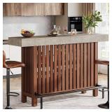 Tribesigns 63-Inch Large Home Bar Unit