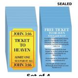 4x 240pcs Gospel Tracts Romans Road Salvation