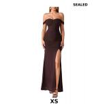 Off Shoulder Corset Long Formal Wedding Dresses