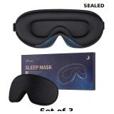 3x Sleep Eye Mask for Women Men