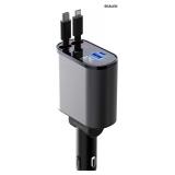 4 in 1 Retractable car Charger car Accessories 66W
