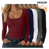 5 Pack Women's Thermal Shirts