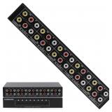 8 Way Composite AV Switcher
