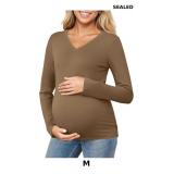 Yousify Womens Maternity Tops V Neck Shirts