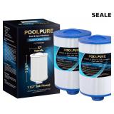 SEALED-POOLPURE Replacement for Spa Filter 2 Pack