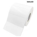2x1In White Thermal Sticker Labels