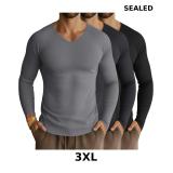 3 Pack Men's Thermal Shirts