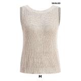 Women's Twist Sleeveless Sweater Vest