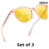 3x SIPHEW Anti-Glare Night Driving Glasses for...