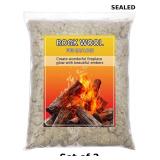 2x Rock Wool for Gas Log, 6 oz/Bag,Gas...