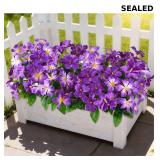 Homsunny Artificial Flowers for Outdoor