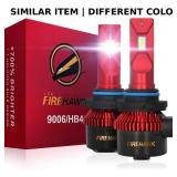 Firehawk 2pcs 9006 LED Headlight Bulbs