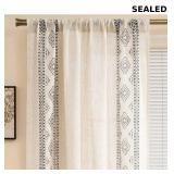 ColorBird Linen Boho Curtains for Living Room