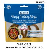 3x N-Bone Puppy Teething Rings
