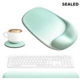 Ergonomic Mouse Pad with Wrist Rest and Keyboard