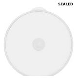 Maxtek 50 Pack Clear Transparent Round Clamshell