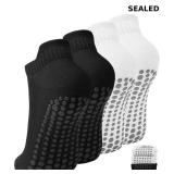 ACTINPUT Non Slip Grip Socks for Women Men