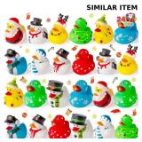 24 Pcs Christmas Duck Bath Toys