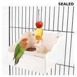 No Mess Bird Feeder for Cage
