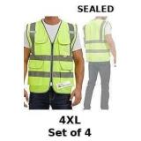SIFE Reflective Safety Vest x4
