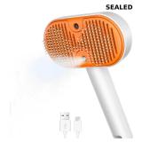 Cat Steam Brush with Waterless Shampoo