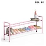 Bumusty 2-Tier Long Expandable Shoe Rack