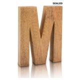 8' Decorative Solid Block Wooden Letters Alphabets