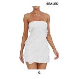 HOCILLE Women's Sexy Strapless Tube Top Bodycon