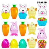 Alaeseje 12 Pcs Fillable Easter Eggs Containers