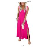 Acelitt Summer Dresses for Women 2025 Casual Crew