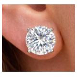 2.04ct Diamond Earrings 10K Gold