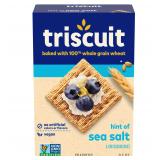 Triscuit Hint of Sea Salt Whole Grain Crackers