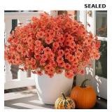 Hananona 36 Pcs Artificial Mum Flowers