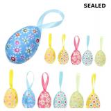 24pcs Easter Egg Hanging Eggs Decorative Glitter