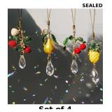 4x H&D HYALINE & DORA 4 Pcs Fruit Crystal Sun...