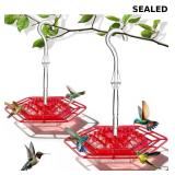 2-Pack Hummingbird Feeder for Outdoors Hanging