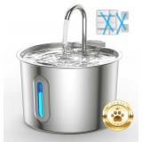 2.2L Stainless Steel Cat Water Fountain