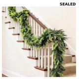 6FT Cedar Spring Garland, Summer Garland