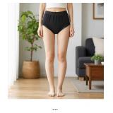 Black High-Waisted Briefs