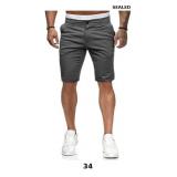 HUNGSON Mens Slim Fit Shorts Stretch Chino Short
