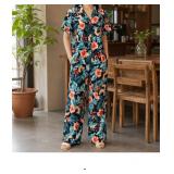 Floral Print Short Sleeve Top