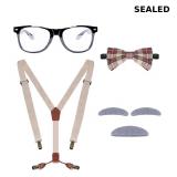 Gvhntk Old Man Costume Set Grandpa Dress Up