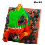 Chameleon Building Blocks - Colorful Animal Wall