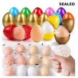 Easter Eggs Filled, 12 Pack Prefilled Easter Eggs
