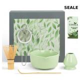 Ceremony Matcha Kit with Bamboo Scoop, Whisk